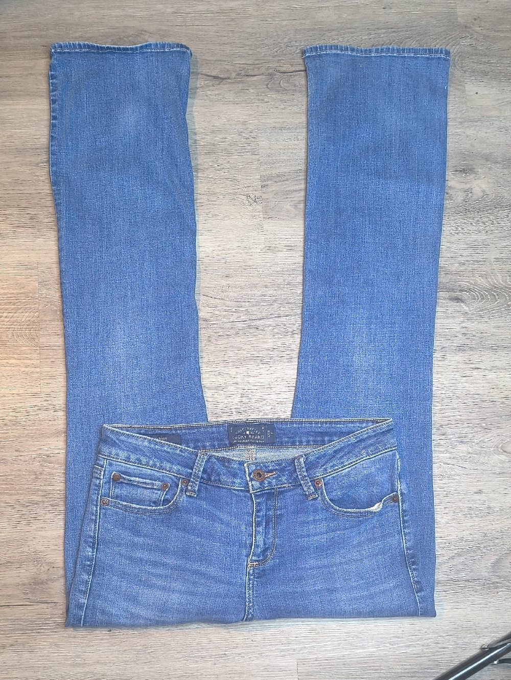 sac353🍀Mid Rise Lolita Boot w/32" Inseam Lucky Brand Women's Size 6